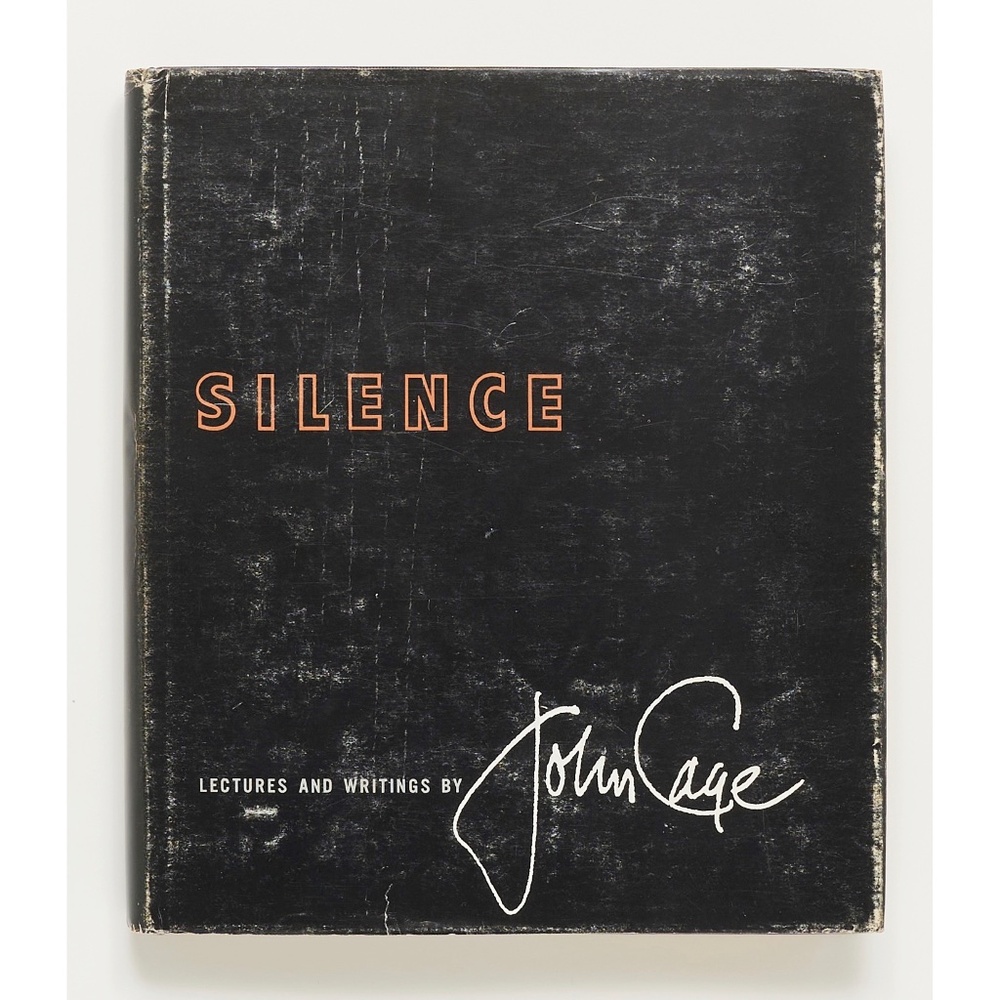 Silence: Lectures and Writings INSCRIBED by JOHN CAGE - Wesleyan, 1967